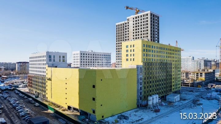 2-к. квартира, 40,1 м², 9/25 эт.