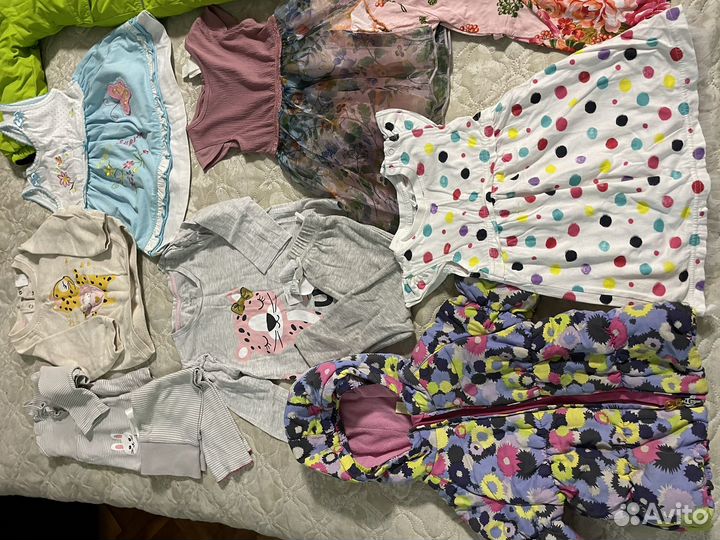 Комбинезон kerry и одежда на девочку 80/86