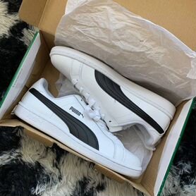 Оригинал Puma Smash Leather 'White Black'