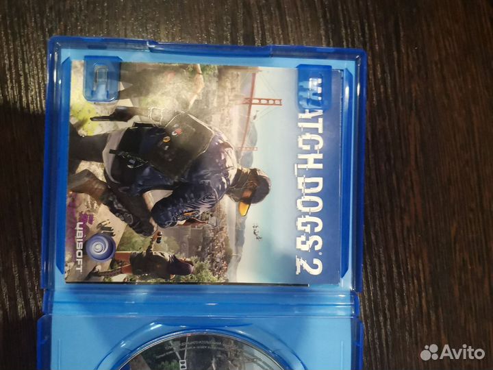 Диск ps4 watch dogs 2