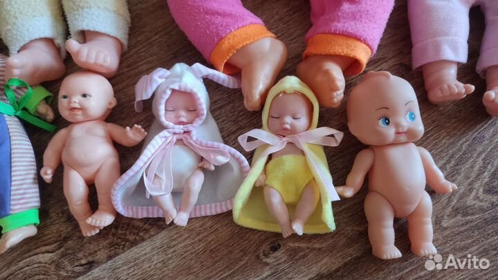 Куклы пупсы пакетом
