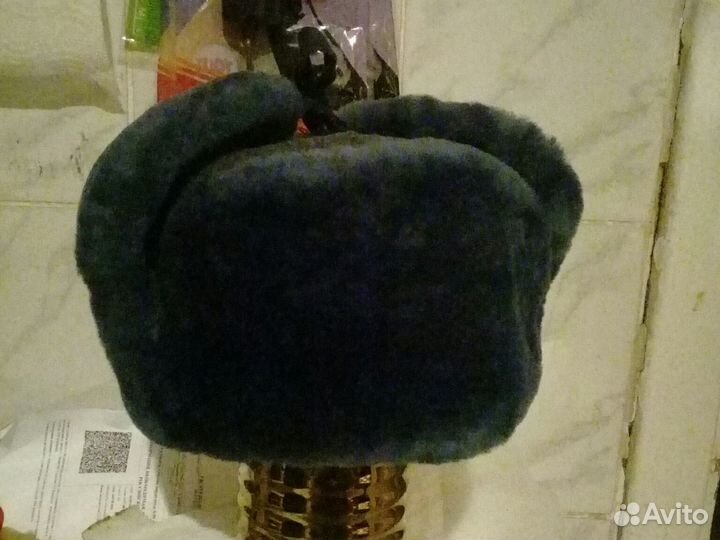 Шапка офицерская новая мутоновая 54-56 рр