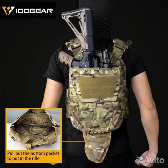 Рюкзак Idogear (minimap) Zip-ON Pouch panel