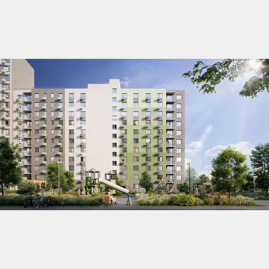 Квартира-студия, 23,3 м², 8/16 эт.