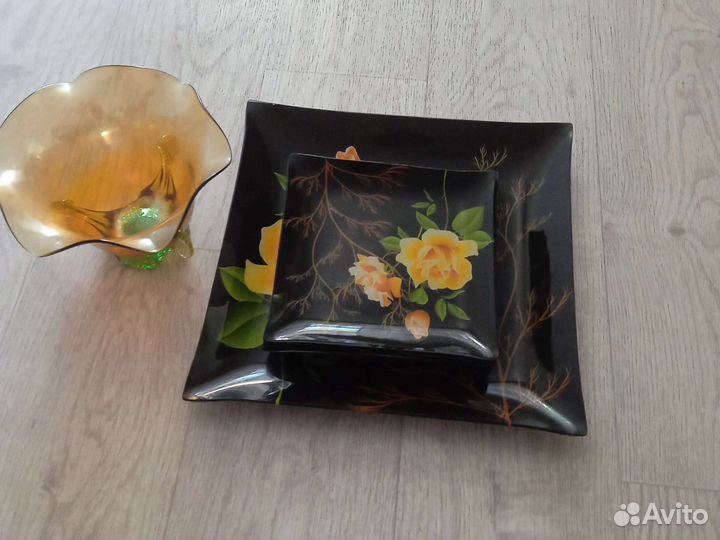 Тарелка и ваза