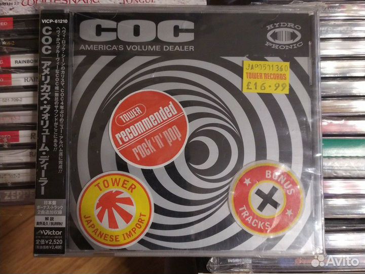COC. America's Volume Dealer. Japan CD. 2000г