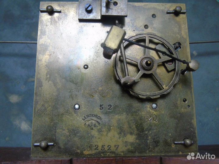 Старинные часы lenzkirch