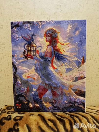 Картина готовая алмазная вышивка