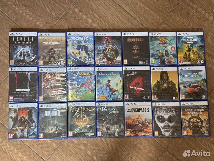 Диски для Playstation 5/4