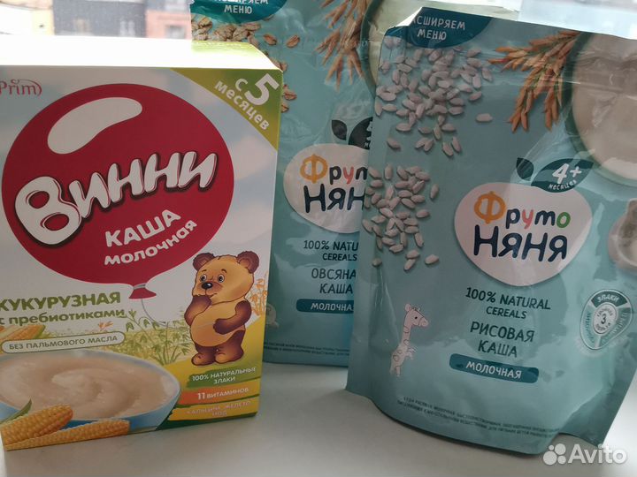 Детские каши молочные