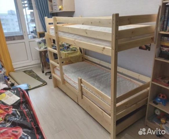 Двухъярусная кровать для детей купить в Москве | Товары для дома и дачи ...
