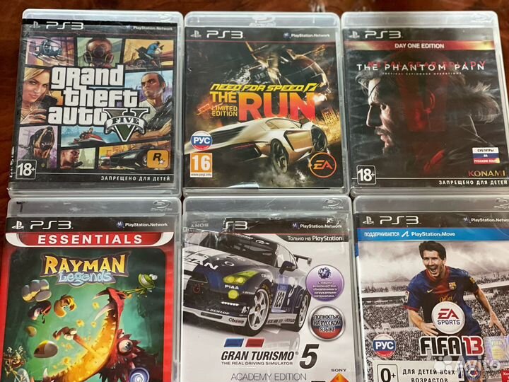 Игры диски для ps3