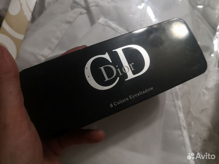 Тени пупа pupa, тени диор dior, двухсторонний кар