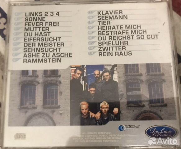 CD диск Rammstein Limited Edition