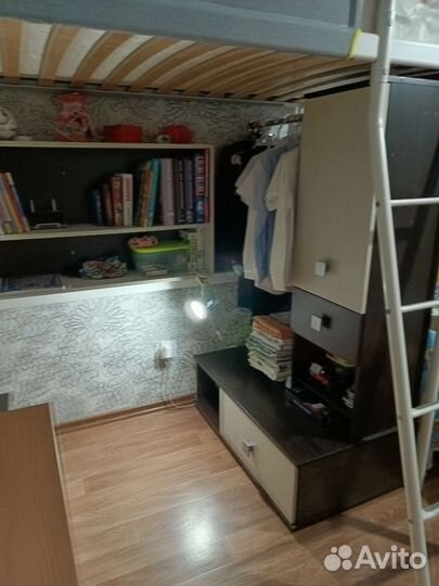 Кровать чердак IKEA белая