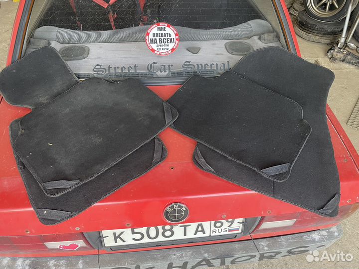 Коврики ворсовые bmw e30
