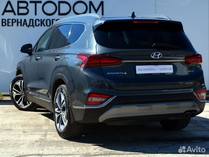 Hyundai Santa Fe 2.2 AT, 2019, 125 090 км