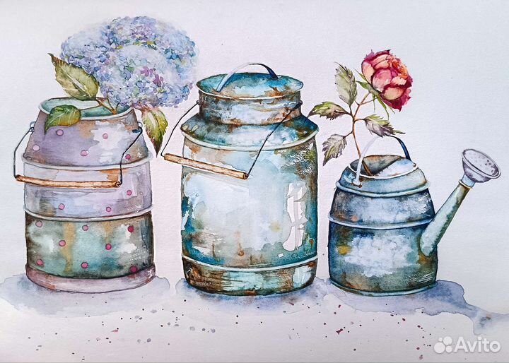 Акварельная картина 