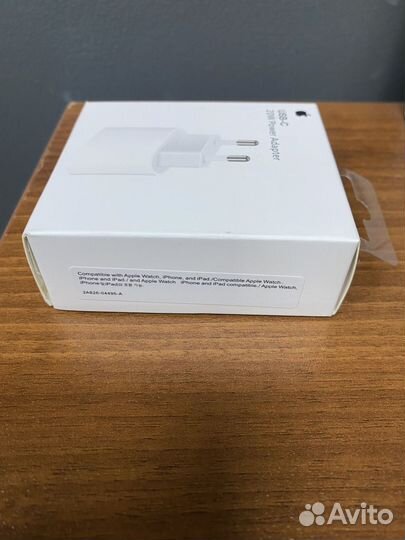 Оригинальный адаптер apple 20w type-c