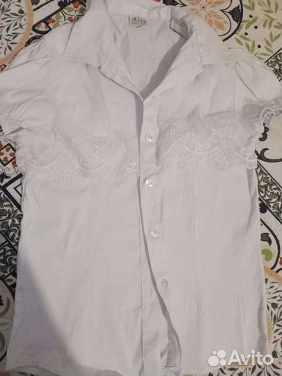 Школьные рубашки для девочки