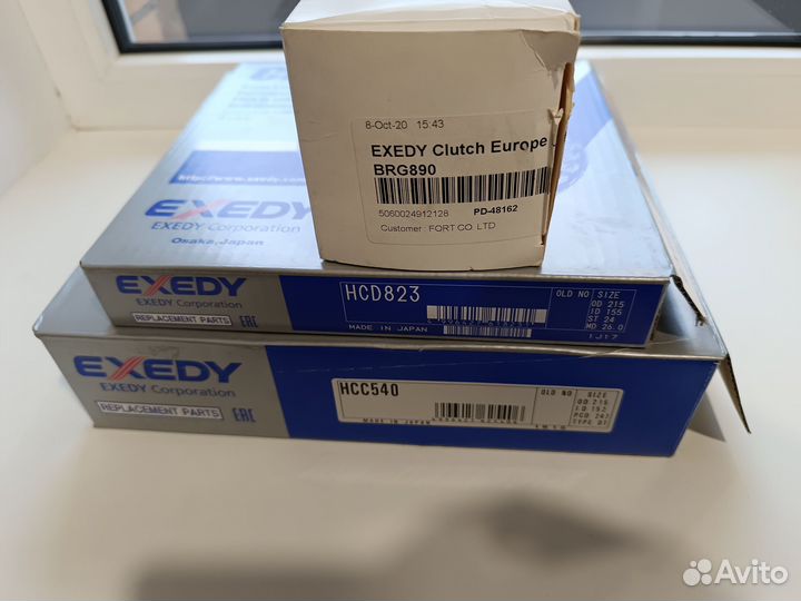 Комплект сцепления Accord CL7 Euro R (Exedy) HCC54