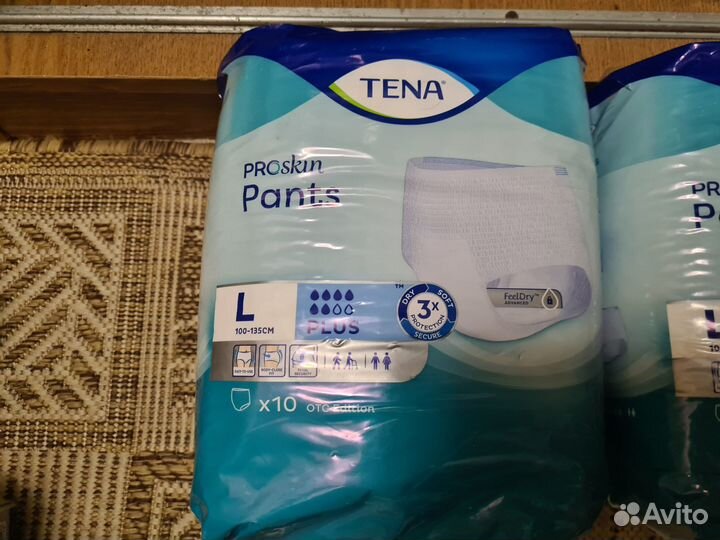 Трусики подгузники Тена L, Barry Bag 20, Care Bag