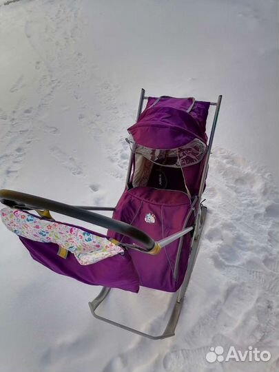 Санки коляска ника