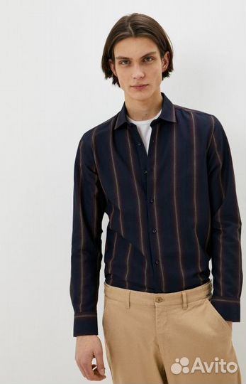 Мужская хлопковая рубашка