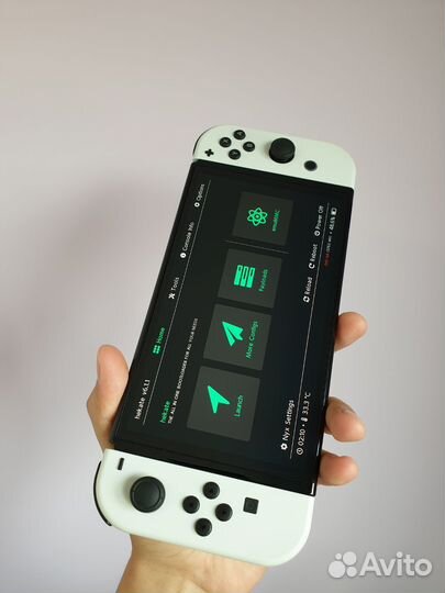 Nintendo switch oled (rp2040, ultra-nx, 4ifir) 128