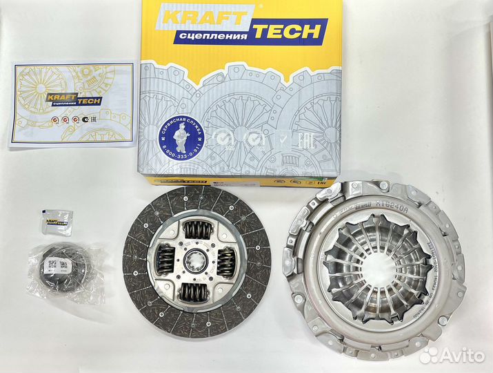Комплект сцепления Kraft tech Газель Cummins 2.8