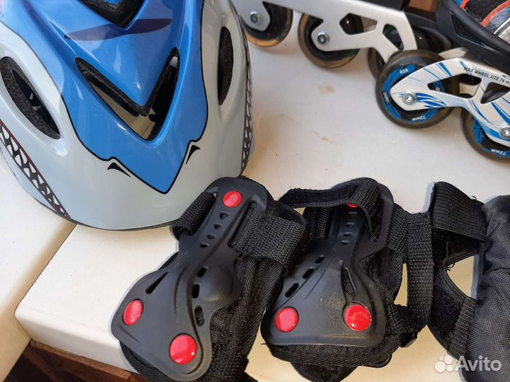 Детские ролики и защита 31-36