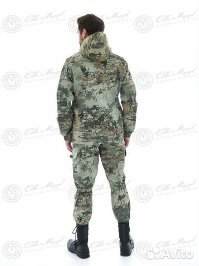 Костюм горка 5 лето (лайт) Желтый питон-Rip - Stop