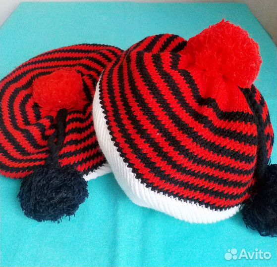 Детский Берет с помпонами, СССР