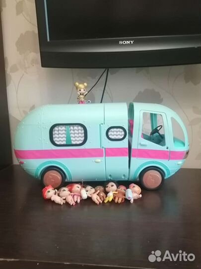 Автобус для кукол лол оригинал