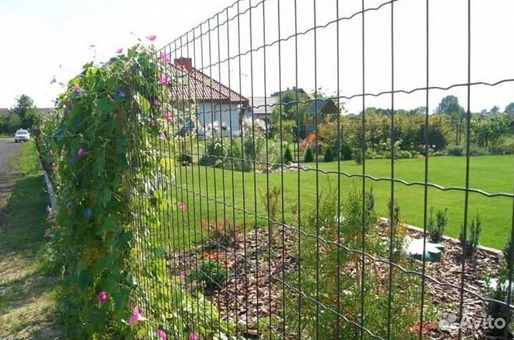 Забор металлический цена под ключ