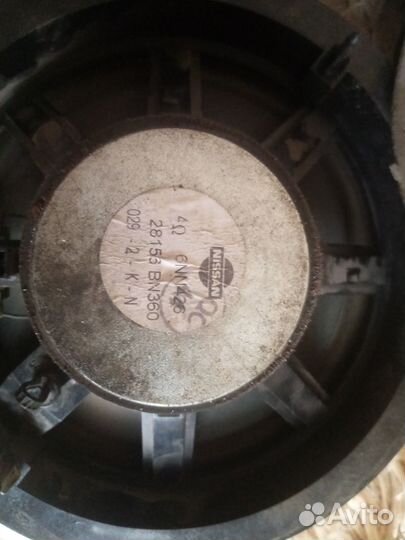 Динамики 16 см Nissan almera