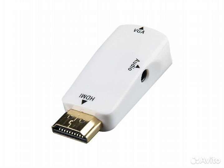Адаптер-переходник gsmin A21 hdmi - VGA+Audio