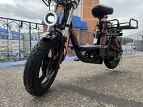 Электровелосипед Монстр Kugoo V3 Pro+ для курьеров