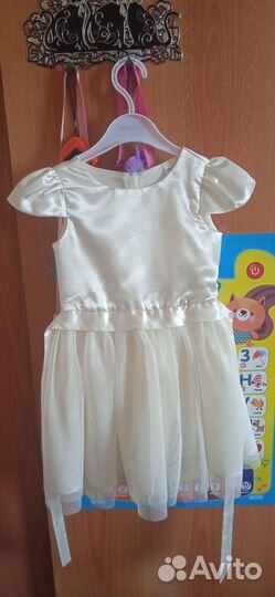 Праздничное платья для девочки, вещи пакетом