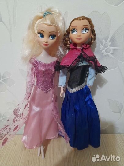 Куклы для девочки(Анна,Эльза,Русалка,Рапунцель.)