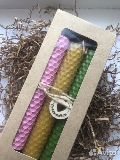 Свечи из вощины