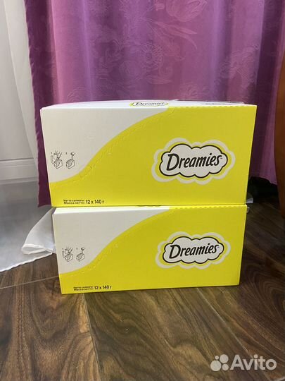 Лакомство для кошек dreamies с говядиной 140г