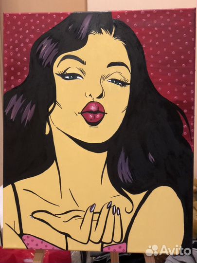 Картина в стиле PopArt