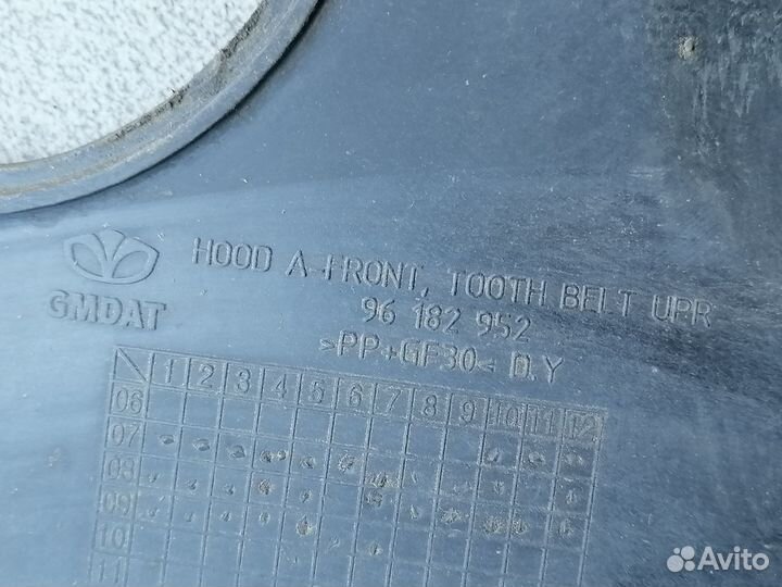 Кожух ремня грм Daewoo Nexia 1995-2016