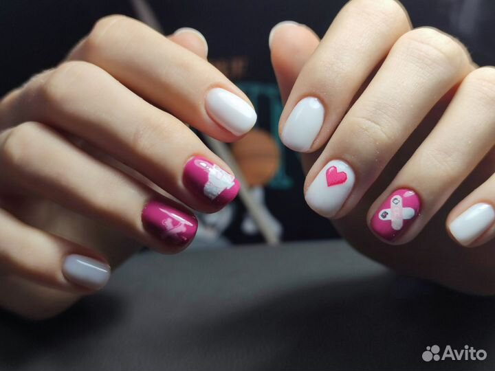 Маникюр гель лак