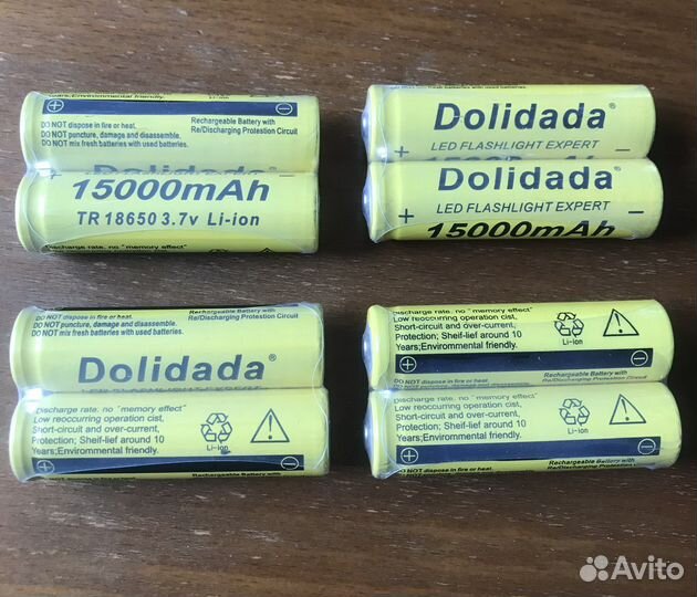 Аккумулятор Dolidada 18650 Li-ion
