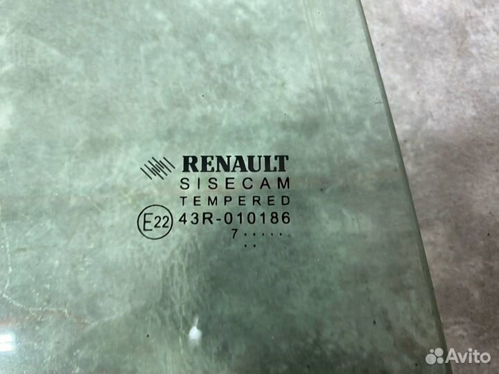 Стекло двери задней правой Renault Logan 2 2016