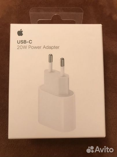 Коробка от адаптера Аpple