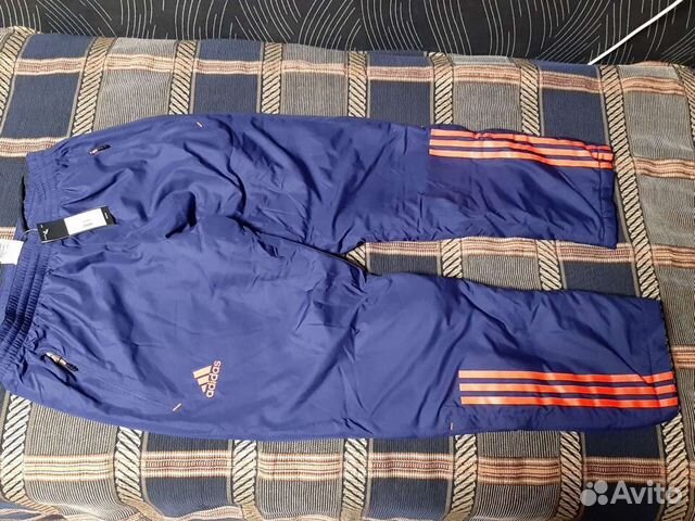 Штаны зимние разминочные adidas Сб.России D6 50p