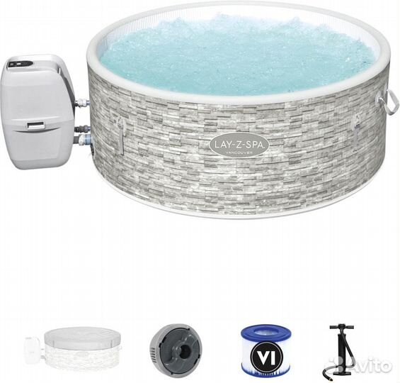 Бассейн-джакузи Bestway Vancouver AirJet Plus 600